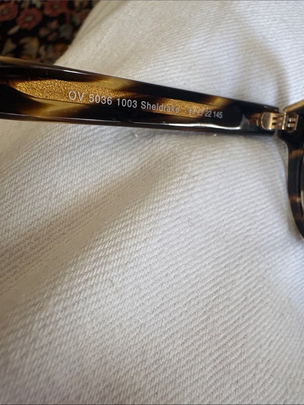 Oliver Peoples tortoise Sheldrake Eyeglass Frames - Picture 3 of 6